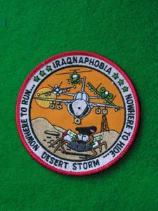 USAF 1990's Iraq Novelty Patch