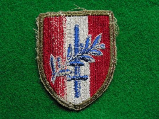 Austrian Occupation Forces Patch — image 2