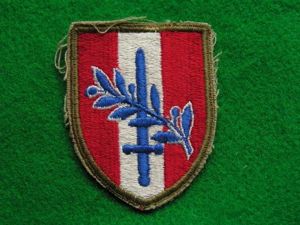 Austrian Occupation Forces Patch