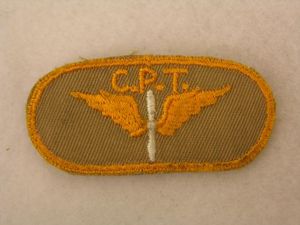 WWII Early American Civilian Pilot Training Patch