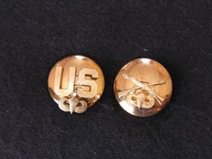 U.S. Army Para Infantry Collar Discs