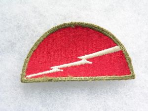 WWII U.S. 78th Infantry Division Patch - Lightning