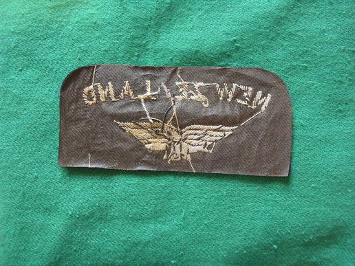 WWII Royal New Zealand Air Force Shoulder Title — image 2