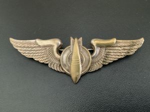 English Made WWII US Army Air Force Bombardier Wing