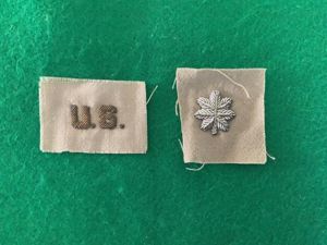 WWII US Army U.S. and Lt. Colonel in Bullion