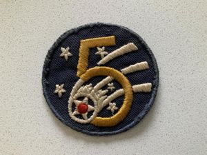 WWII 5th Army Air Force Patch