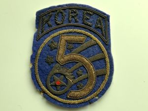 United States 5th Air Force Korean Patch