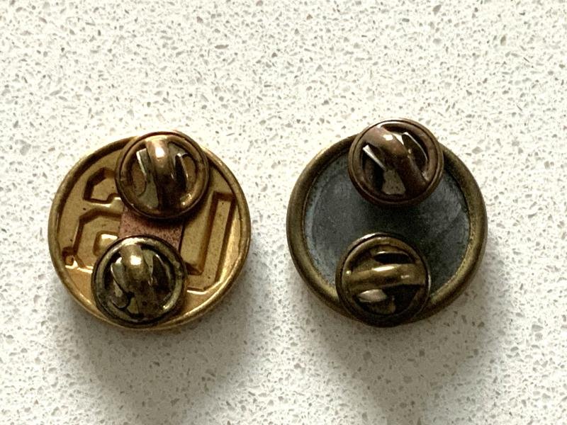 WWII Pair of US Women's Army Corps Collars — image 2