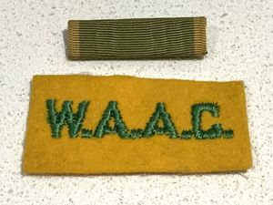 WWII Women's Army Auxiliary Corps Title
