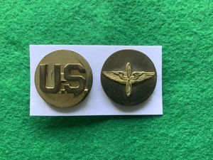 WWII US Army Air Force Enlisted Collar Insignia