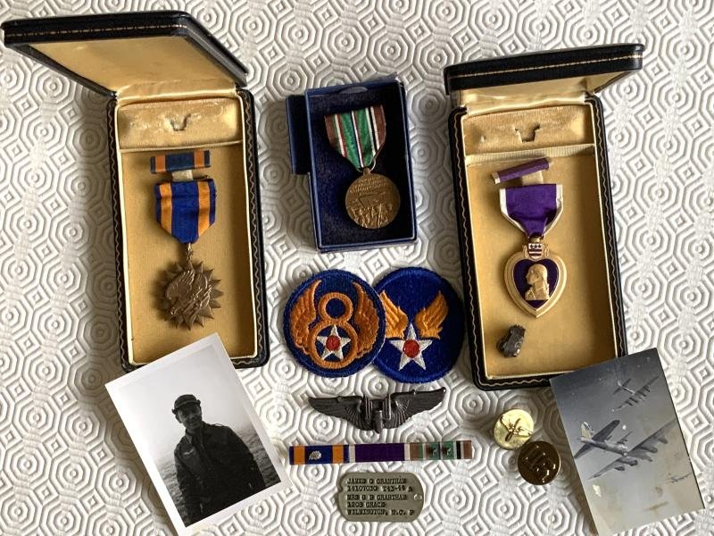 WWII 8th Air Force Aerial Gunner Grouping — image 3