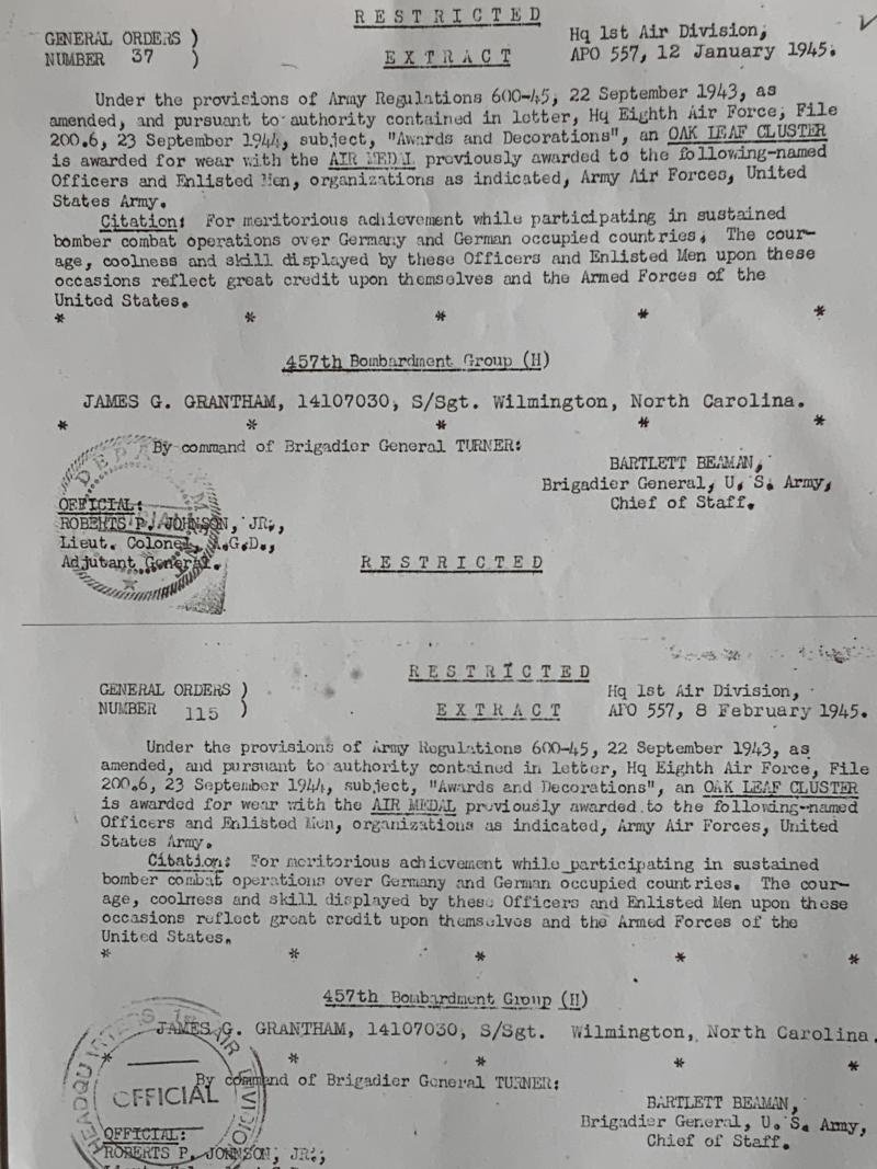 WWII 8th Air Force Aerial Gunner Grouping — image 8