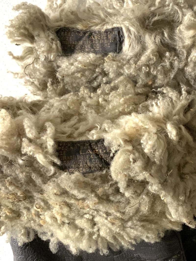 WWII US Army Air Force Gunners Gloves — image 5