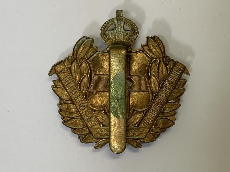 Lincolnshire Yeomanry Cap Badge WWII — image 2