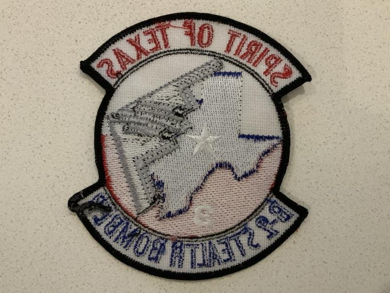 USAF Spirt of Texas Patch — image 2
