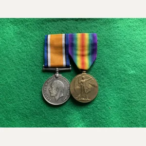 WW1 Pair of Victory and War Medal