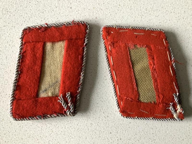 WWII German Major Rank Luftwaffe Flak Officer in Bullion — image 2