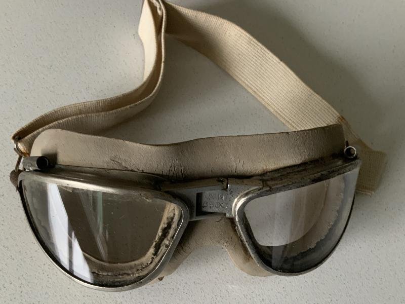 WWII A-N 6530 Flying Goggles — image 2