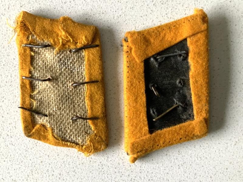 WWII German FallschirmJager Collar Rank — image 2