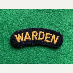 Civil Defense Warden Title