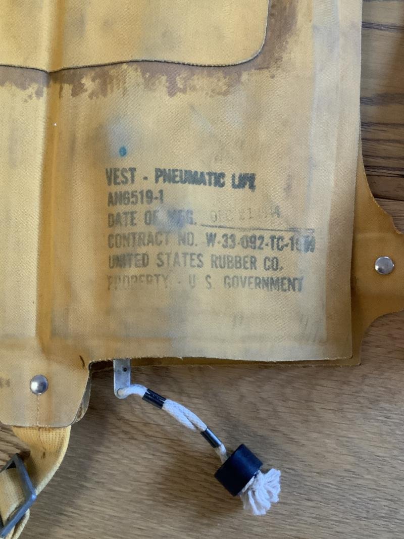 US Army Air Force Lifevest AN6519-1 — image 4