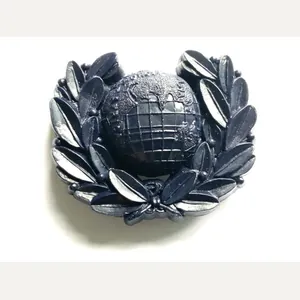 WWII Royal Marines Collar Badge Economy Issue