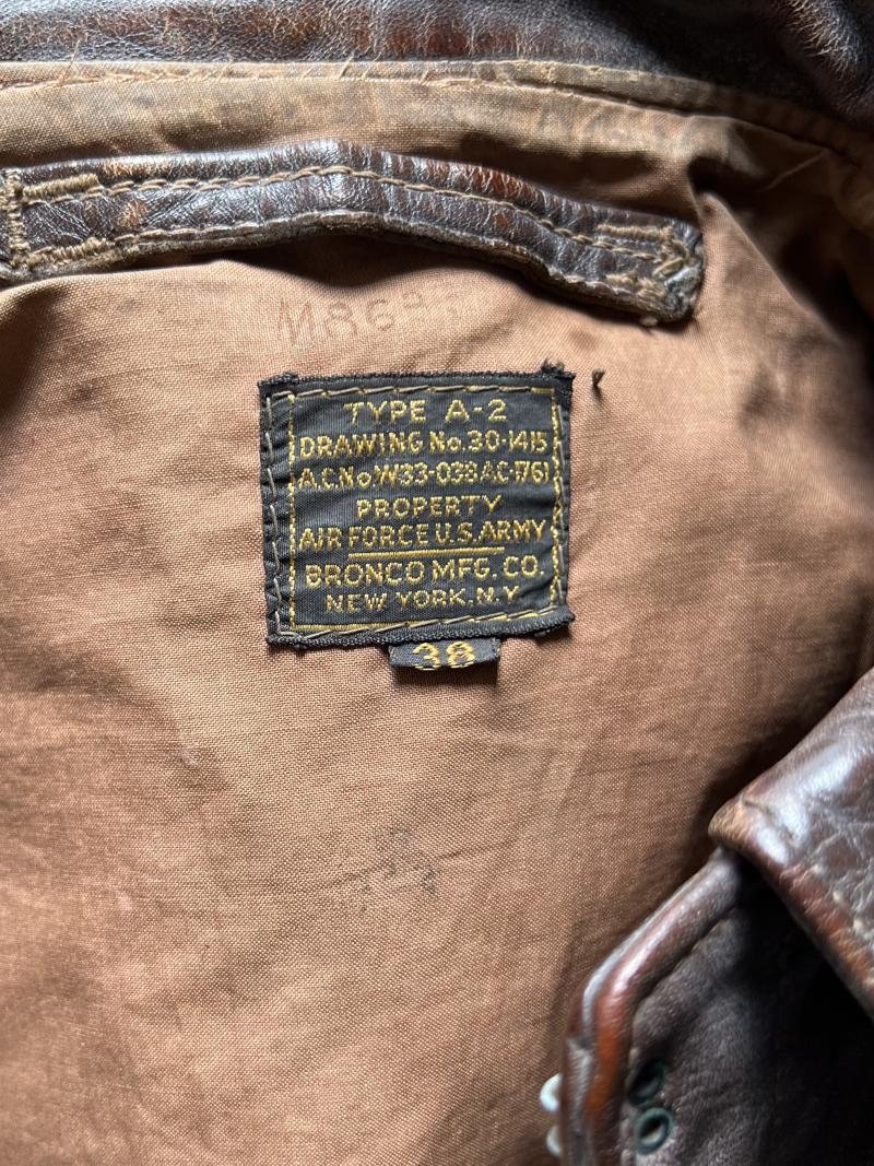 8th Air Force Painted A2 446th BG 706th Squadron. — image 10