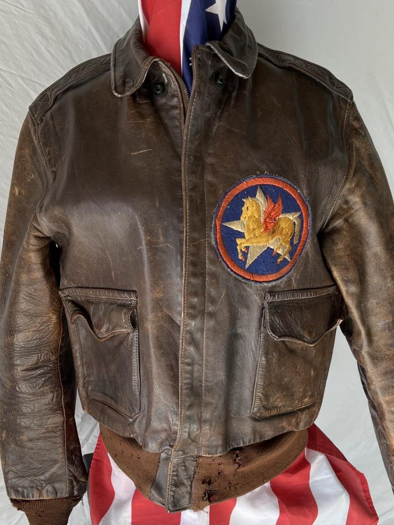 8th Air Force Painted A2 446th BG 706th Squadron. — image 2