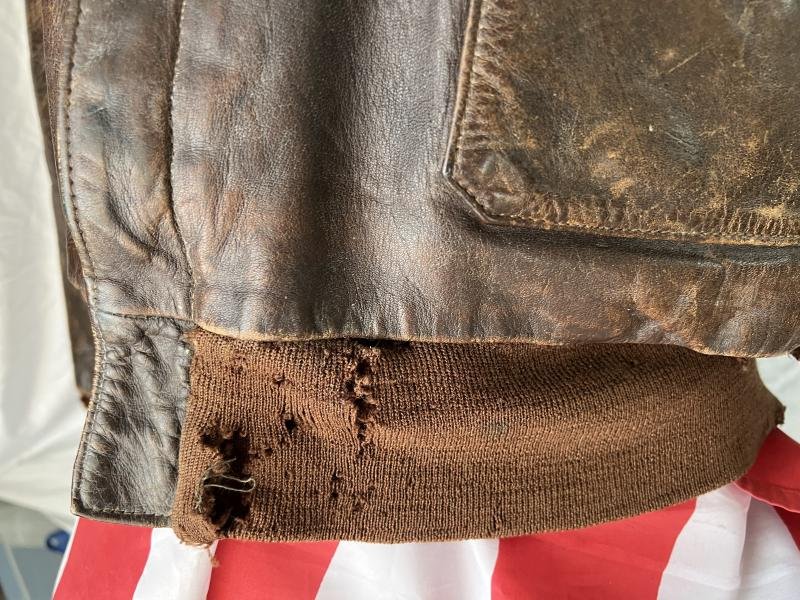 8th Air Force Painted A2 446th BG 706th Squadron. — image 6