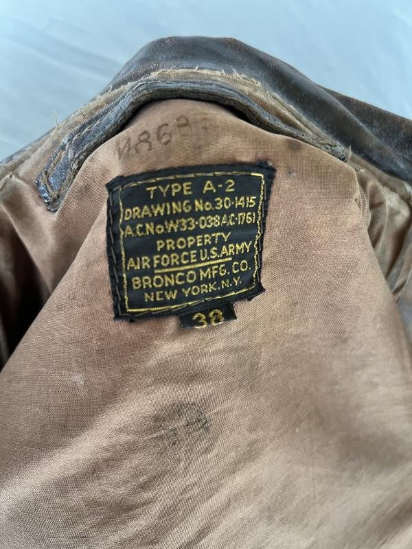 8th Air Force Painted A2 446th BG 706th Squadron. — image 7