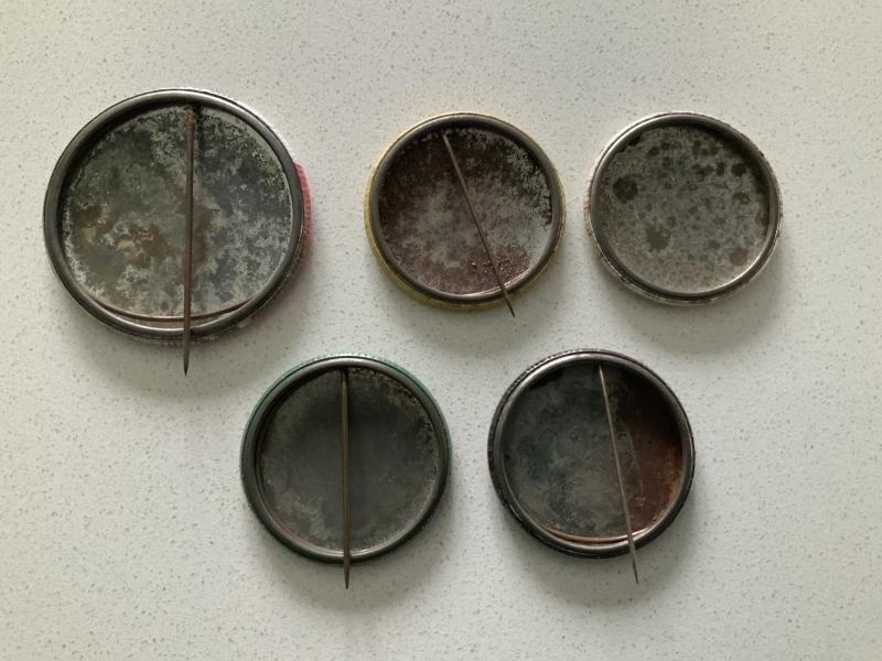 Vietnam Protest Button Badges — image 2