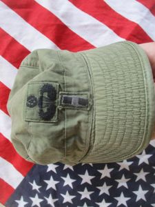 VIETNAM WAR US ARMY 1950 OG107 ranger m51 field cap …