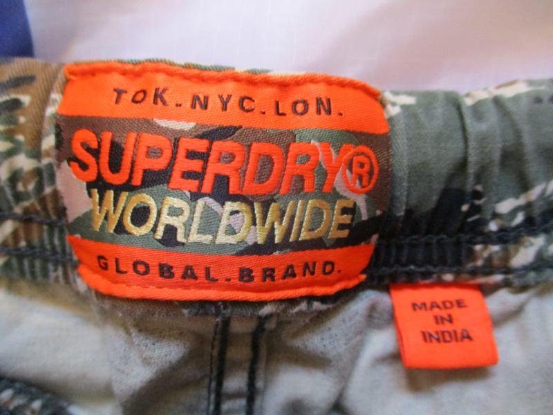 SUPERDRY US ARMY VIETNAM WAR jwd TIGER STRIPE CAMO Chino shorts — image 5