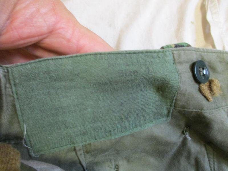 BRITISH ARMY ISSUE 68 1968 COMBAT trousers pants DPM FALKLANDS WAR era 30' waist — image 2