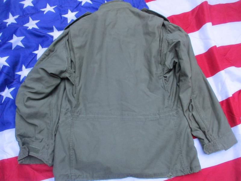 1974 Alpha Industries USA US ARMY ISSUE VIETNAM WAR M65 COAT COMBAT jacket M/R L — image 4