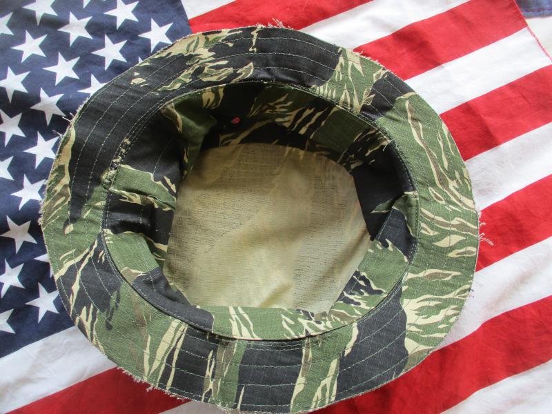 TRU SPEC TIGER STRIPE products modified VIETNAM WAR BOONIE JUNGLE HAT Medium — image 5
