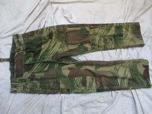 REAL GENUINE ISSUE RHODESIAN rbs brush stroke CAMO COMBAT TROUSERS …