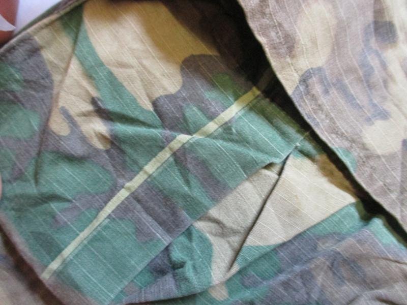 VIETNAM WAR US ARMY erdl misprint brown camo SLANT POCKET Jungle JACKET COAT m L — image 5