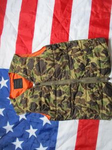 ALL SAINTS vietnam war VINTAGE AMERICAN DUCK HUNTER frog skin …