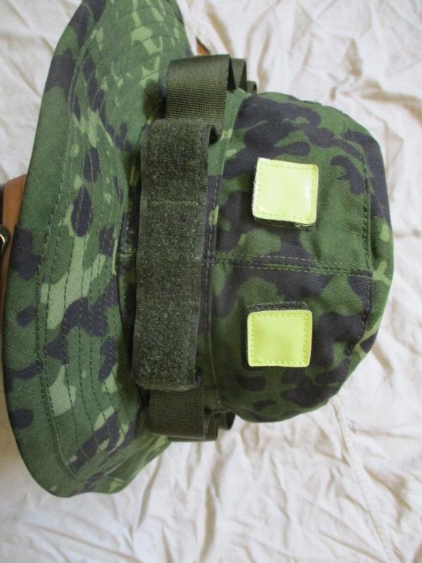 GENUINE TAC GEAR Danish Jager flektarn camo ENHANCED BUSH BOONIE JUNGLE HAT XL — image 2