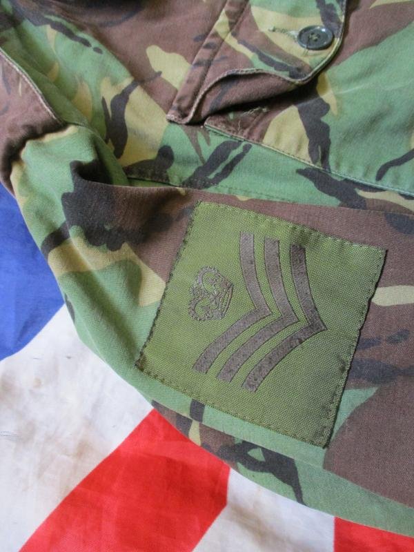 GENUINE BRITISH ARMY FALKLANDS WAR era ISSUE dpm camo 68 1968 COMBAT JACKET size 2 — image 4