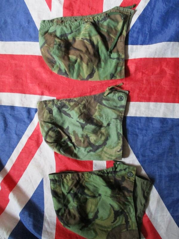 genuine 70's dpm BRITISH ARMY FALKLANDS WAR ISSUE 1968 68 COMBAT JACKET hood — image 3