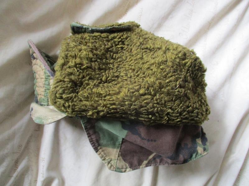 GENUINE issue Falklands war ARCTIC PATROL HAT CAP 68 DPM PRINT sas windproof — image 2