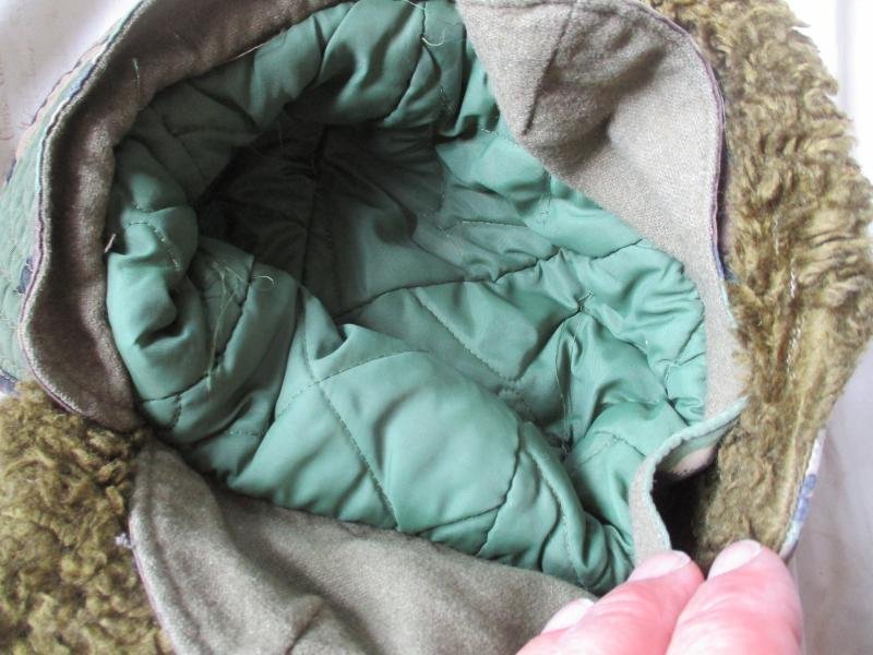 GENUINE issue Falklands war ARCTIC PATROL HAT CAP 68 DPM PRINT sas windproof — image 3