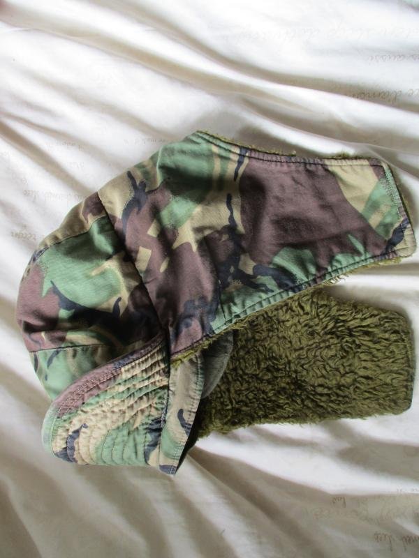 GENUINE issue Falklands war ARCTIC PATROL HAT CAP 68 DPM PRINT sas windproof — image 4