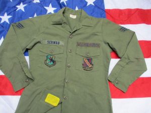 ORIGINAL 1984 US AIR FORCE usaf ISSUE OG 507 green …