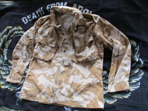 GENUINE old type RARE GULF WAR 1 DESERT DPM DDPM …
