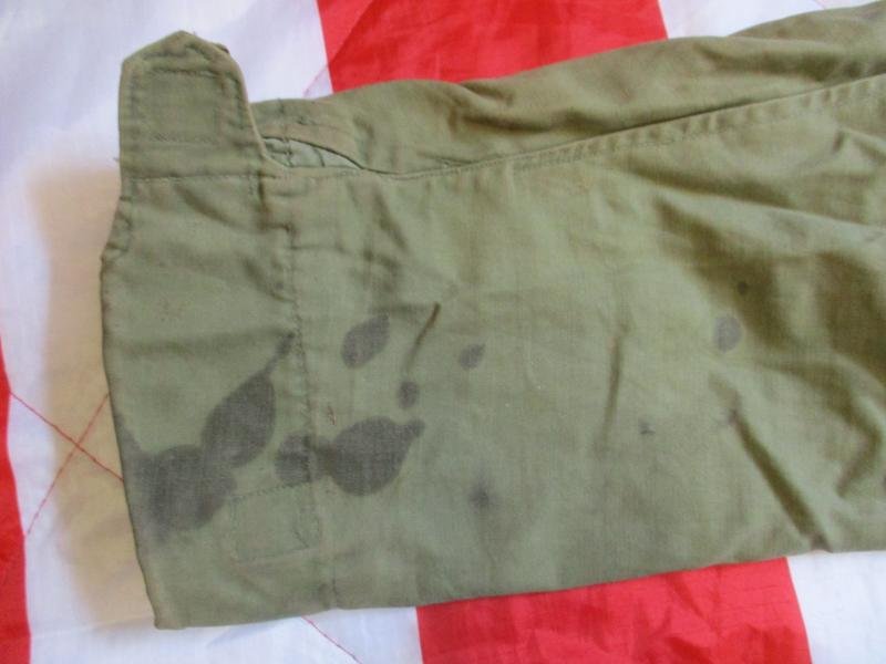 early GENUINE US ARMY USA ISSUE VIETNAM WAR M65 COAT COMBAT jacket OG107 M L — image 3