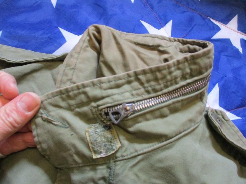 early GENUINE US ARMY USA ISSUE VIETNAM WAR M65 COAT COMBAT jacket OG107 M L — image 5