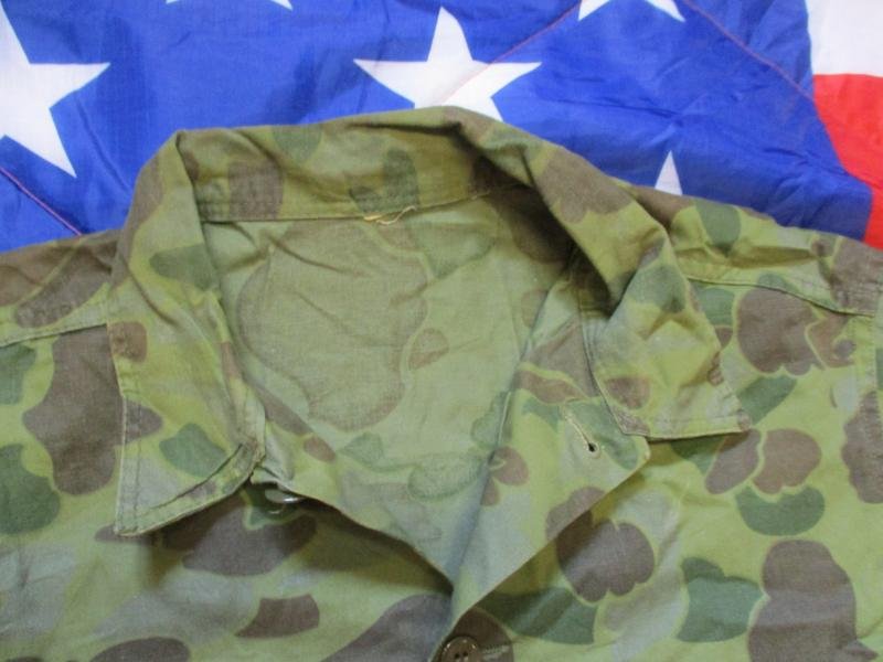 ORIGINAL 60'S USA US ARMY sf VIETNAM WAR DUCK HUNTER BEO GAM COAT JACKET L — image 4